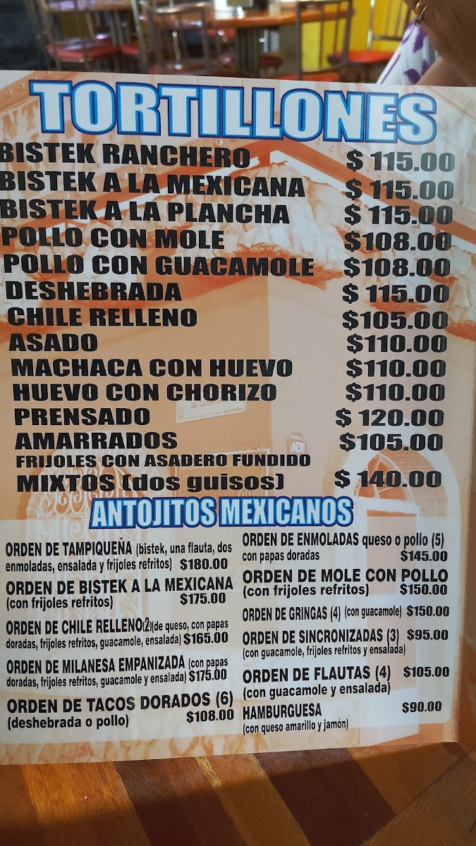 Restaurant Providencia Menu - Image 3