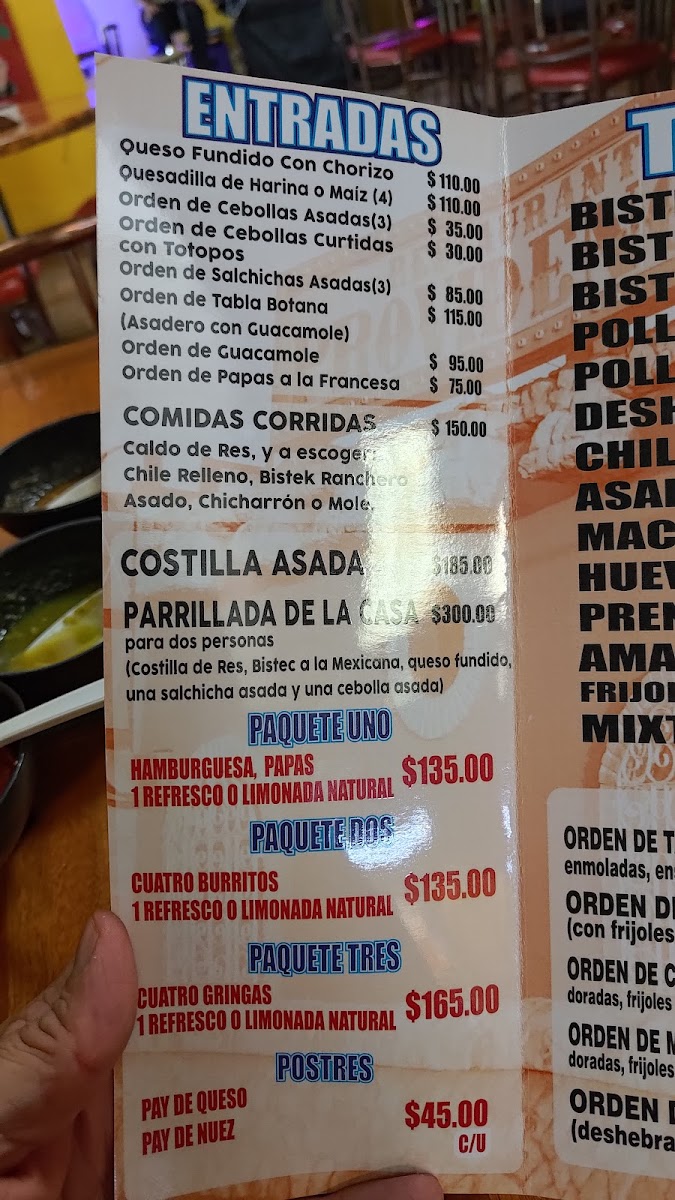 Restaurant Providencia Menu - Image 4